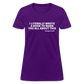 I Literally Wrote A Book To Warn You All About It - George Orwell Women's T-Shirt - purple