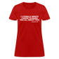 I Literally Wrote A Book To Warn You All About It - George Orwell Women's T-Shirt - red