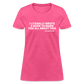 I Literally Wrote A Book To Warn You All About It - George Orwell Women's T-Shirt - heather pink