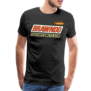 Brawndo - The Thirst Mutilator - It's Got Electrolytes Funny Men's Premium T-Shirt - black