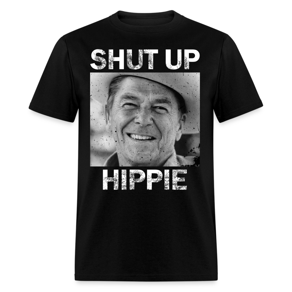 Shut Up Hippie Classic T-Shirt - black