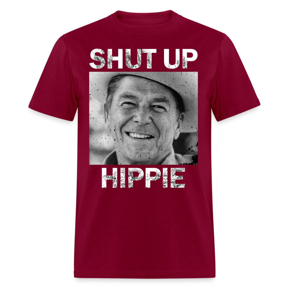 Shut Up Hippie Classic T-Shirt - burgundy