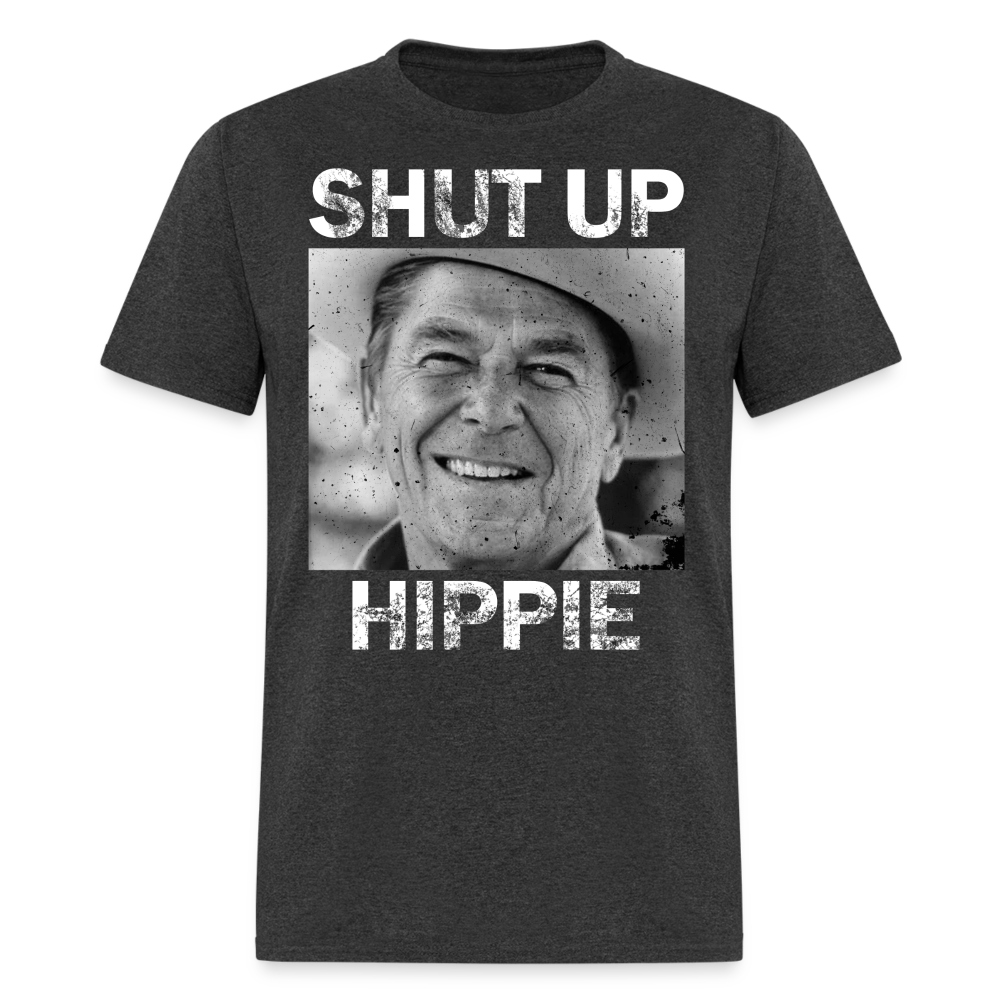 Shut Up Hippie Classic T-Shirt - heather black