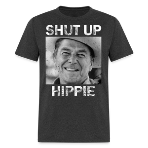 Shut Up Hippie Classic T-Shirt - heather black