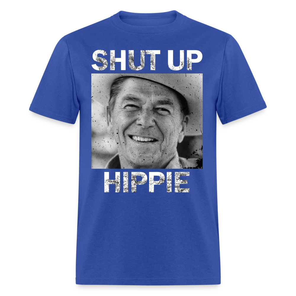 Shut Up Hippie Classic T-Shirt - royal blue