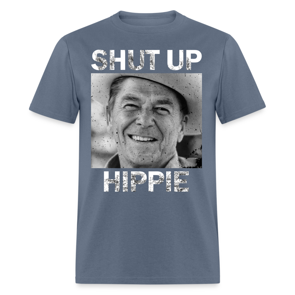 Shut Up Hippie Classic T-Shirt - denim