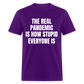 The Real Pandemic Is How Stupid Everyone Is Classic T-Shirt - purple