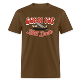 Corn Pop Was a Bad Dude Funny Biden Men's Classic T-Shirt - brown