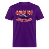 Corn Pop Was a Bad Dude Funny Biden Men's Classic T-Shirt - purple