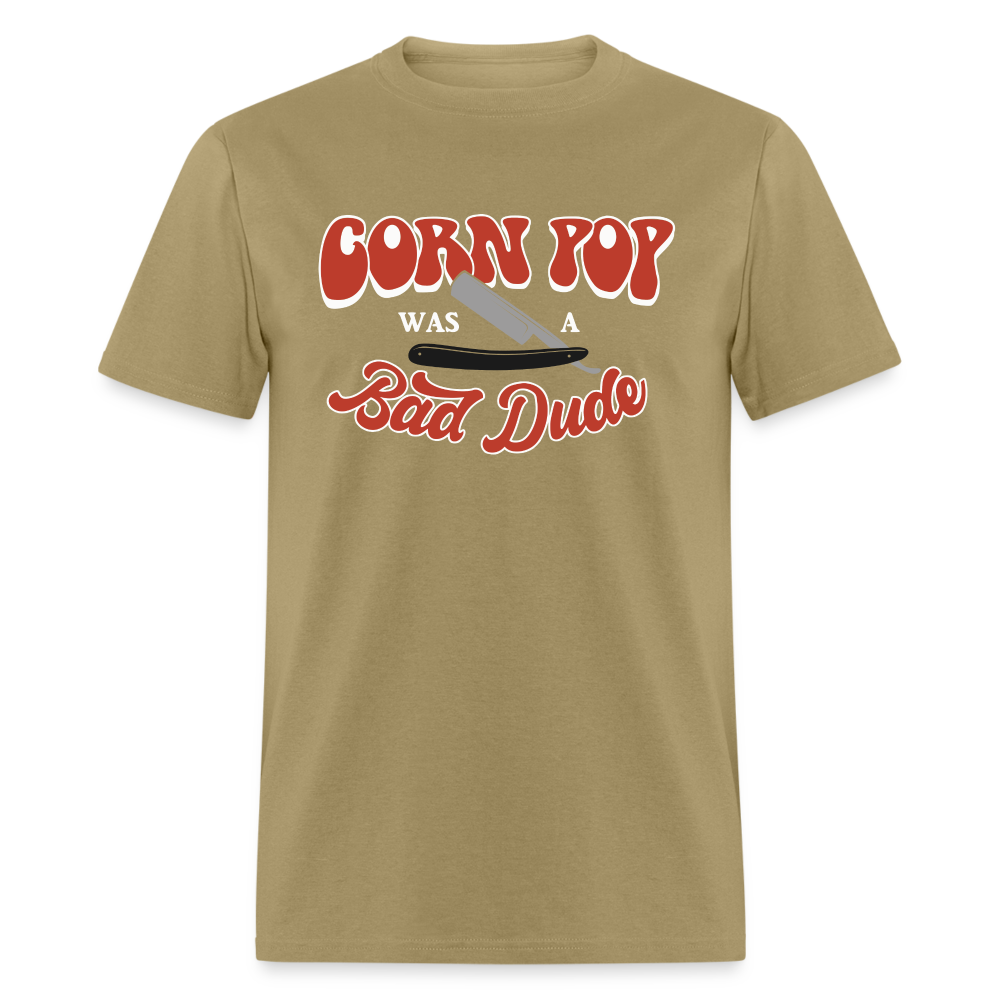 Corn Pop Was a Bad Dude Funny Biden Men's Classic T-Shirt - khaki