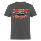 Corn Pop Was a Bad Dude Funny Biden Men's Classic T-Shirt - charcoal