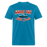 Corn Pop Was a Bad Dude Funny Biden Men's Classic T-Shirt - turquoise