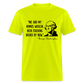 George Washington & His Homies Funny Classic T-Shirt - safety green