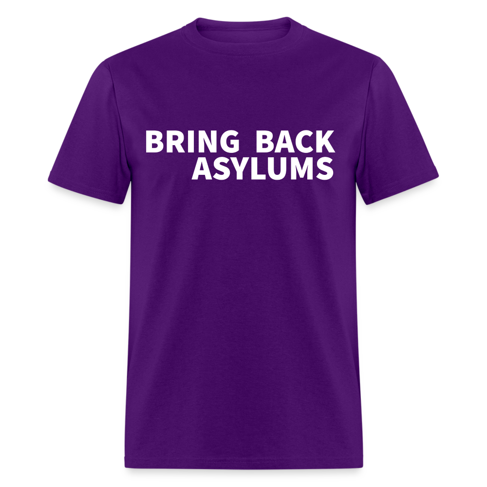 Bring Back Asylums Classic T-Shirt - purple