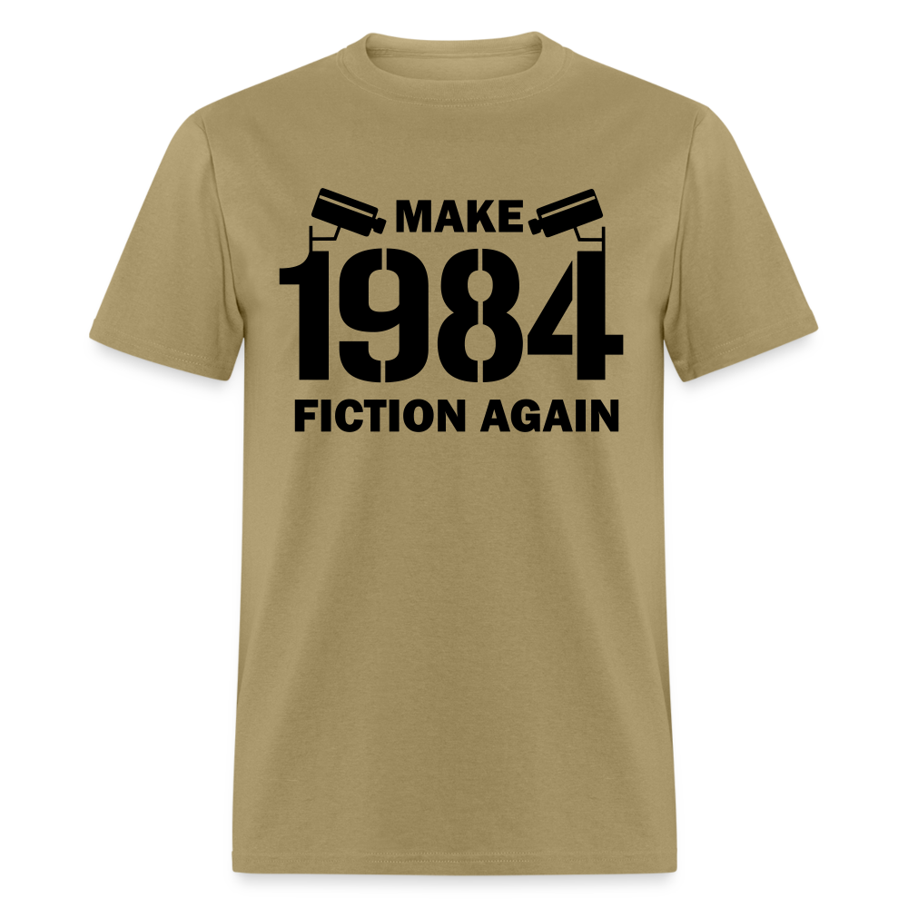 Make 1984 Fiction Again Classic T-Shirt - khaki