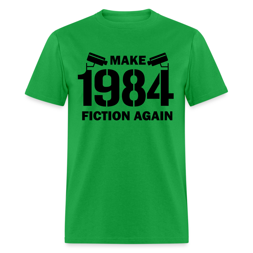 Make 1984 Fiction Again Classic T-Shirt - bright green