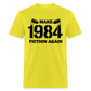 Make 1984 Fiction Again Classic T-Shirt - yellow