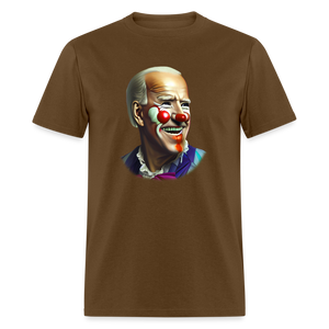 Joe Biden as a Clown Classic T-Shirt - brown