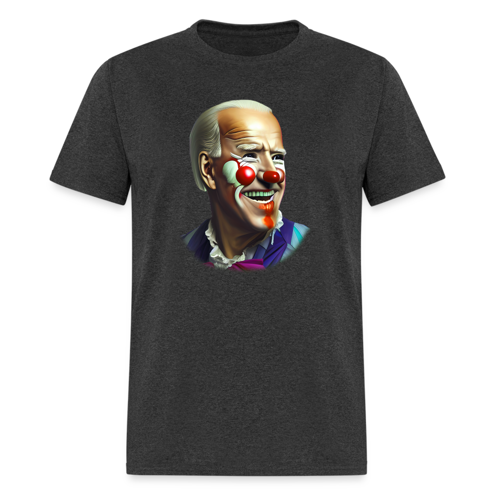 Joe Biden as a Clown Classic T-Shirt - heather black