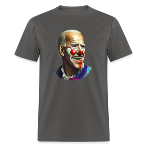 Joe Biden as a Clown Classic T-Shirt - charcoal