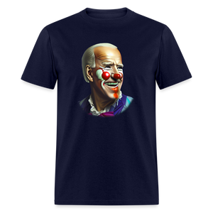 Joe Biden as a Clown Classic T-Shirt - navy