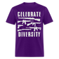 Celebrate Diversity Classic T-Shirt - purple