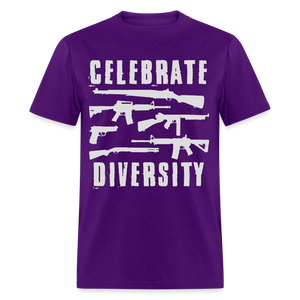 Celebrate Diversity Classic T-Shirt - purple