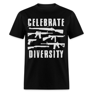 Celebrate Diversity Classic T-Shirt - black