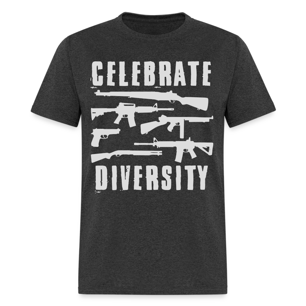 Celebrate Diversity Classic T-Shirt - heather black