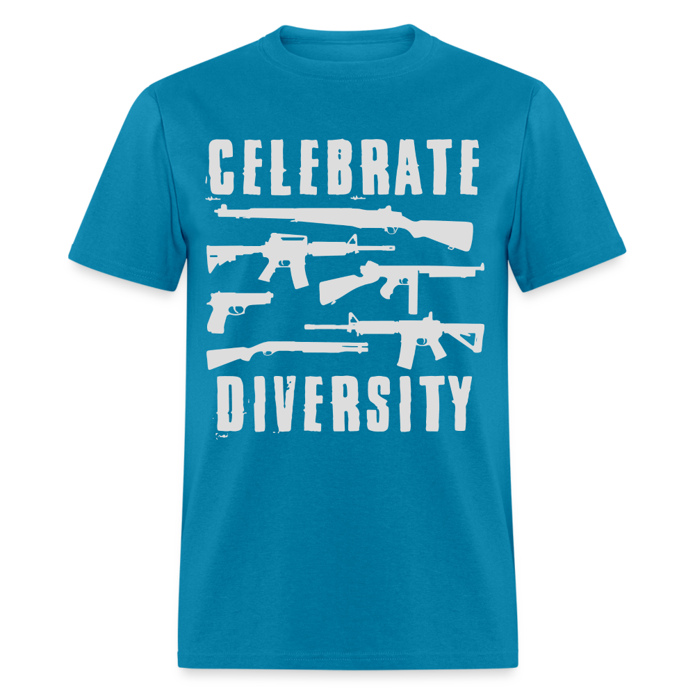 Celebrate Diversity Classic T-Shirt - turquoise