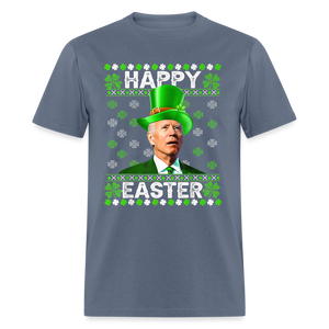 Joe Biden Funny Easter Confused St Patrick's Classic T-Shirt - denim