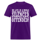 We live in a world where smart people are silenced Classic T-Shirt - purple