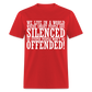 We live in a world where smart people are silenced Classic T-Shirt - red