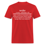 Woke Definition Classic T-Shirt - red