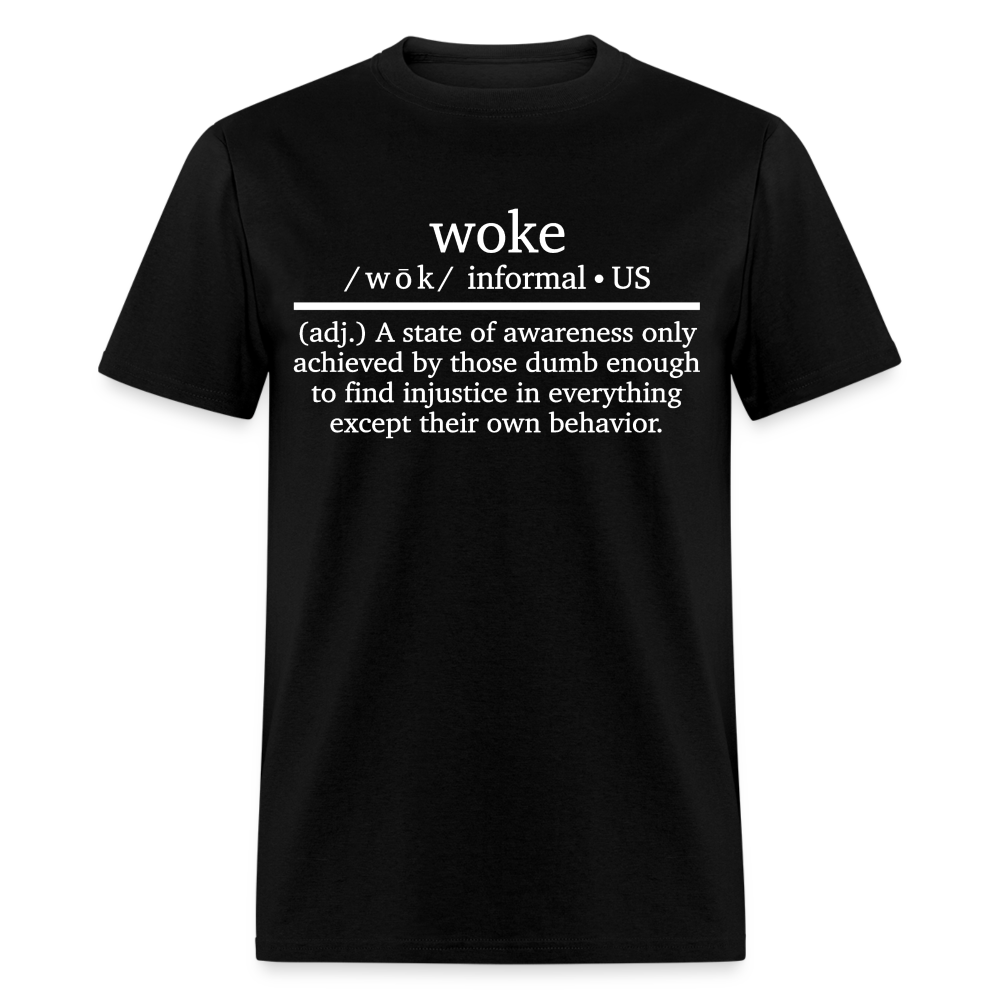 Woke Definition Classic T-Shirt - black