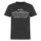 Woke Definition Classic T-Shirt - heather black