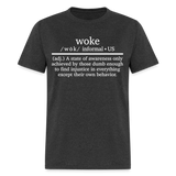 Woke Definition Classic T-Shirt - heather black