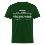 Woke Definition Classic T-Shirt - forest green