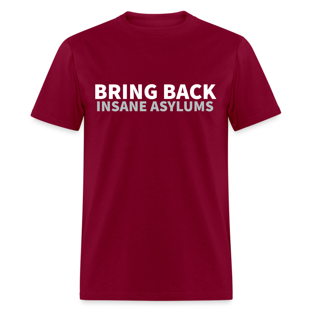 Bring Back Insane Asylums Classic T-Shirt - burgundy