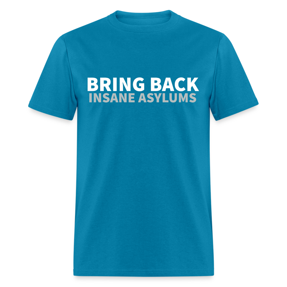 Bring Back Insane Asylums Classic T-Shirt - turquoise