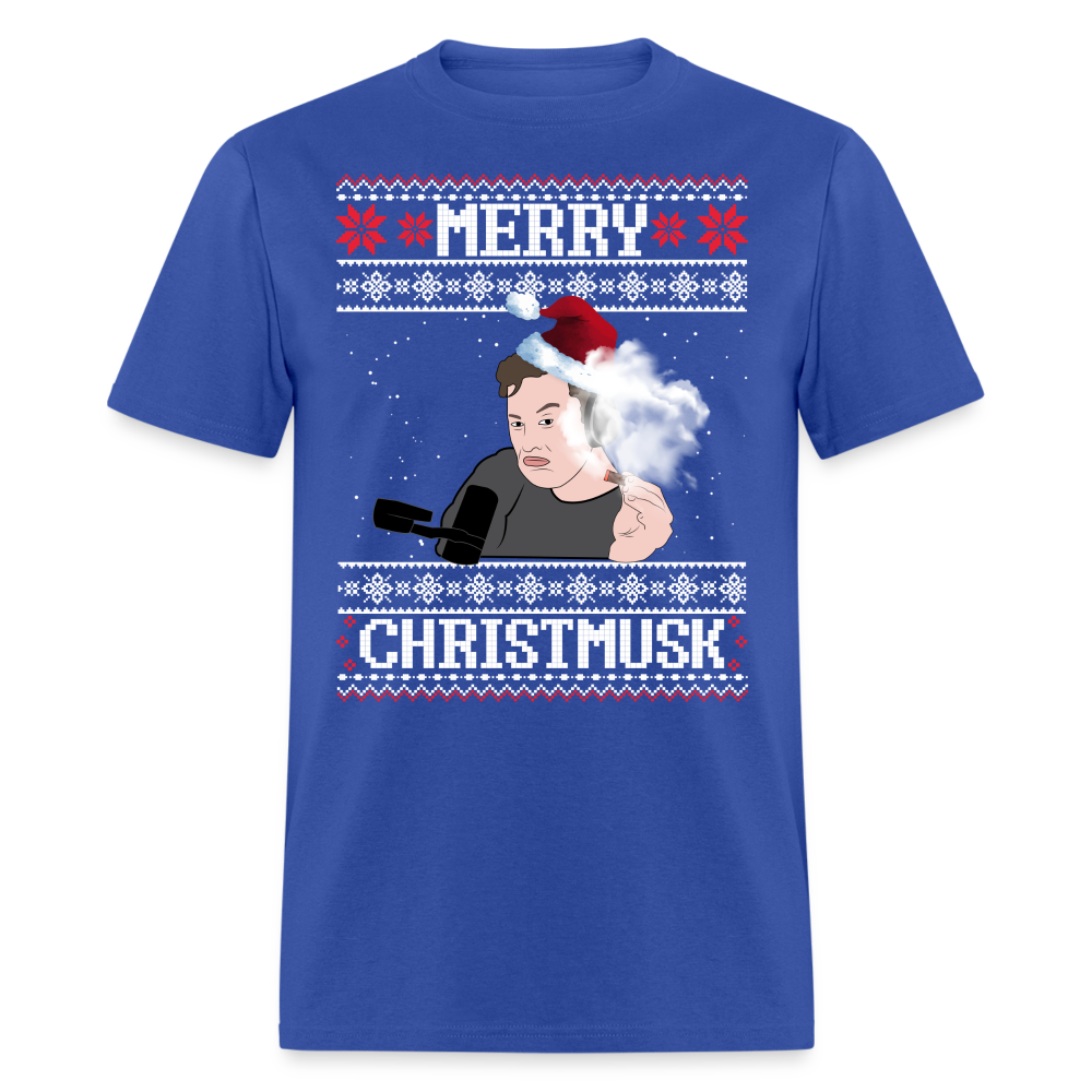 Elon Musk Merry Christmusk Classic T-Shirt - royal blue