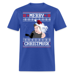 Elon Musk Merry Christmusk Classic T-Shirt - royal blue