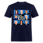 The Shady Bunch Classic T-Shirt - navy