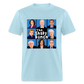 The Shady Bunch Classic T-Shirt - powder blue