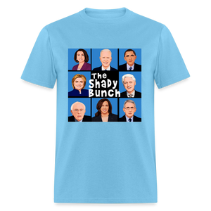 The Shady Bunch Classic T-Shirt - aquatic blue