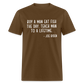 Joe Biden Quote Buy a Man Eat Fish Classic T-Shirt - brown