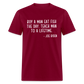 Joe Biden Quote Buy a Man Eat Fish Classic T-Shirt - burgundy