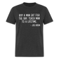 Joe Biden Quote Buy a Man Eat Fish Classic T-Shirt - heather black