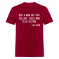 Joe Biden Quote Buy a Man Eat Fish Classic T-Shirt - dark red