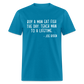 Joe Biden Quote Buy a Man Eat Fish Classic T-Shirt - turquoise